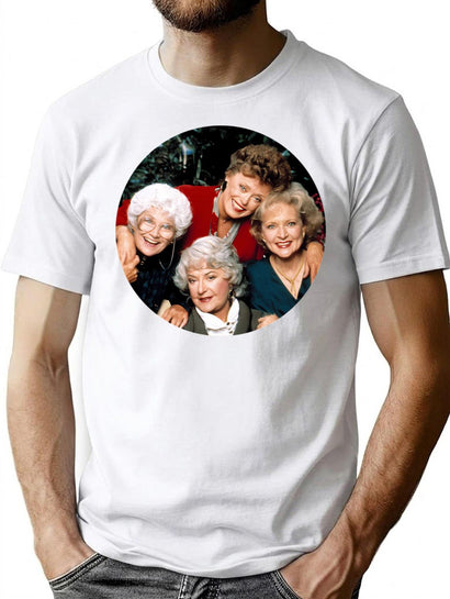 The Golden Girls (2) T-Shirt for Men & Women, T-Shirts Graphic Tee - Black