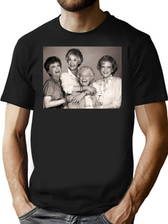 The Golden Girls T-Shirt for Men & Women, T-Shirts Graphic Tee - Black