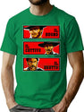 The Good Bad And The Ugly Italian Version Worn T-Shirt for Men & Women, T-Shirts Graphic Tee - Green