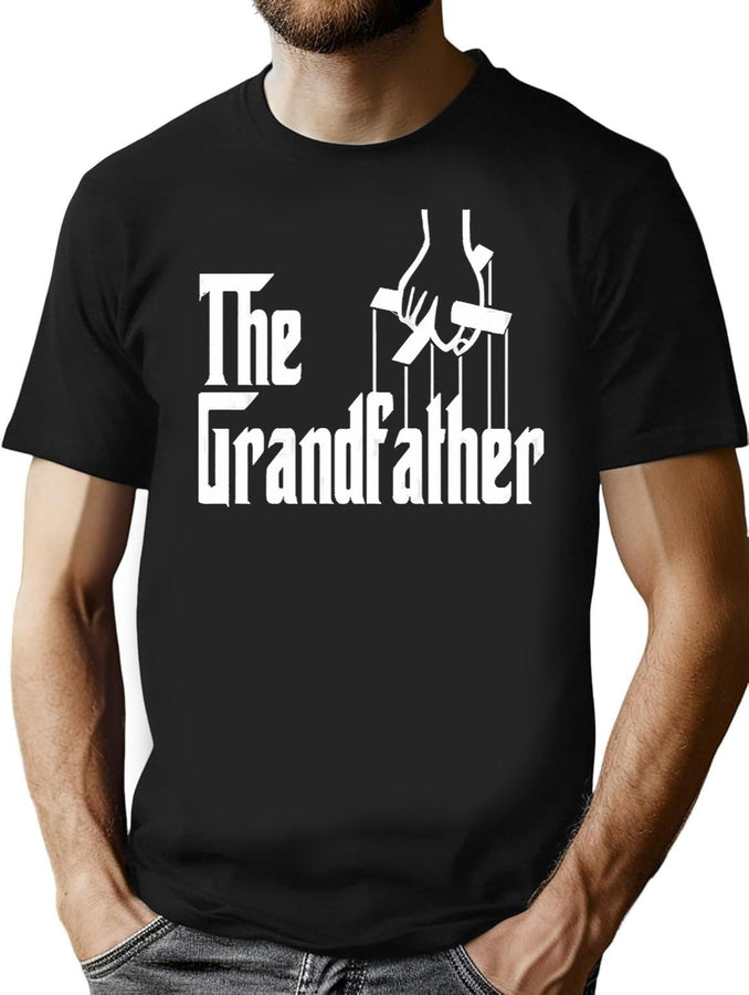 The Grandfather T-Shirt for Men & Women, T-Shirts Graphic Tee - Black
