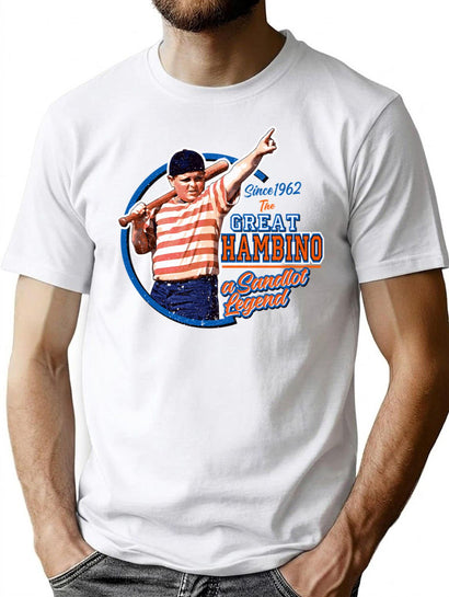 The Great Hambino T-Shirt for Men & Women, T-Shirts Graphic Tee - Black