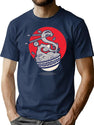 The Great Ramen Off Kanagawa (3) T-Shirt for Men & Women, T-Shirts Graphic Tee - Navy