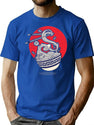 The Great Ramen Off Kanagawa (3) T-Shirt for Men & Women, T-Shirts Graphic Tee - Blue