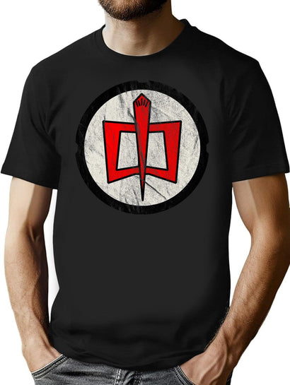 The Greatest American Hero Worn Out Logo T-Shirt for Men & Women, T-Shirts Graphic Tee - Black