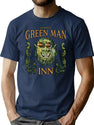 The Green Man Inn - The Wicker Man T-Shirt for Men & Women, T-Shirts Graphic Tee - Navy
