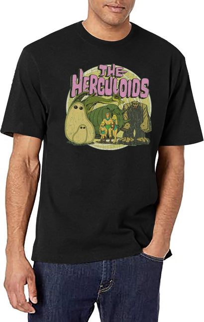 The Herculoids 1967 Black T-Shirt - Black