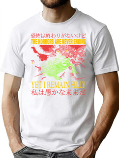 The Horrors Japanese Vintage Frog T-Shirt for Men & Women, T-Shirts Graphic Tee - Black