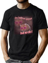 The Horrors Persist But So Do I Hamster Word Art T-Shirt for Men & Women, T-Shirts Graphic Tee - Green