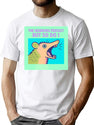 The Horrors Persist But So Do I Possum Pop Art Neon Green T-Shirt for Men & Women, T-Shirts Graphic Tee - White