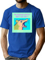 The Horrors Persist But So Do I Possum Pop Art Neon Green T-Shirt for Men & Women, T-Shirts Graphic Tee - Blue