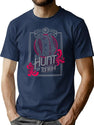 The Hunt T-Shirt for Men & Women, T-Shirts Graphic Tee - Navy