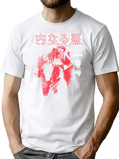 The Keeper - Evil Within T-Shirt for Men & Women, T-Shirts Graphic Tee - Black