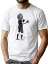 The King Of The Jungle - The Boxer Lion T-Shirt for Men & Women, T-Shirts Graphic Tee - White