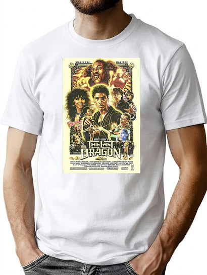 The Last Dragon Movie Poster T-Shirt for Men & Women, T-Shirts Graphic Tee - Black