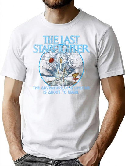 The Last Starfighter Dks Worn (1984) T-Shirt for Men & Women, T-Shirts Graphic Tee - Black