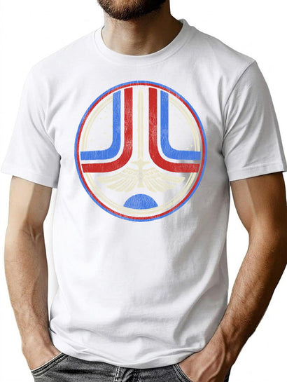 The Last Starfighter Seal Dks Worn (1984) T-Shirt for Men & Women, T-Shirts Graphic Tee - Black