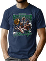 The Last Stylebender Adesanya 90S Bootleg Graphic T-Shirt - Navy