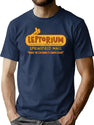 The Leftorium Store T-Shirt for Men & Women, T-Shirts Graphic Tee - Navy
