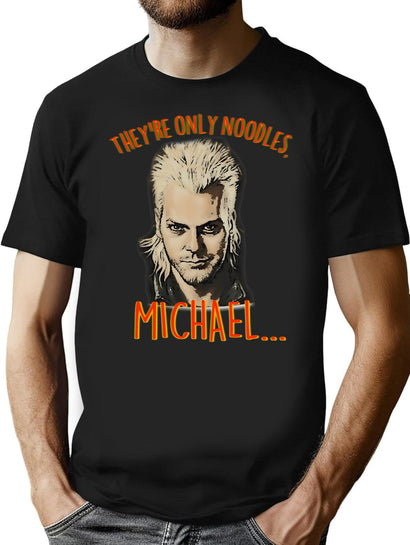 The Lost Noodles T-Shirt for Men & Women, T-Shirts Graphic Tee - Black