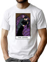 The Lovers Tarot Card T-Shirt for Men & Women, T-Shirts Graphic Tee - White