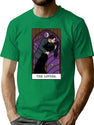 The Lovers Tarot Card T-Shirt for Men & Women, T-Shirts Graphic Tee - Green