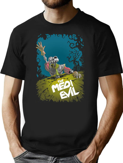 The Medievil T-Shirt for Men & Women, T-Shirts Graphic Tee - Black