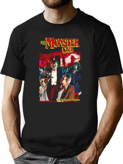 The Monster Club T-Shirt for Men & Women, T-Shirts Graphic Tee - Black