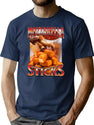 The Mozz Life - Mozzarella Cheese Sticks Vintage 90S Bootleg Style Bootleg Graphic T-Shirt - Navy