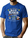 The Official Red Ryder Air Rifle Christmas Story T-Shirt for Men & Women, T-Shirts Graphic Tee - Blue