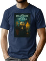 The Phantom Of The Opurra T-Shirt for Men & Women, T-Shirts Graphic Tee - Navy