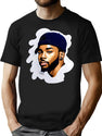 The Rapper Bootleg Graphic T-Shirt - Black