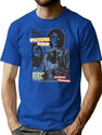 The Rocky Horror Picture Show Frank Magazine Cover T-Shirt for Men & Women, T-Shirts Graphic Tee - Blue