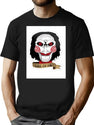 The Saw Doll Stiker T-Shirt for Men & Women, T-Shirts Graphic Tee - Black