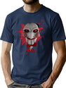 The Saw T-Shirt for Men & Women, T-Shirts Graphic Tee - Navy