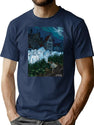 The Shadow Over Innsmouth - Art By Andrey Fetisov T-Shirt for Men & Women, T-Shirts Graphic Tee - Navy
