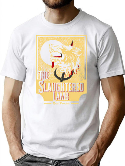 The Slaughtered Lamb - East Proctor T-Shirt for Men & Women, T-Shirts Graphic Tee - Black