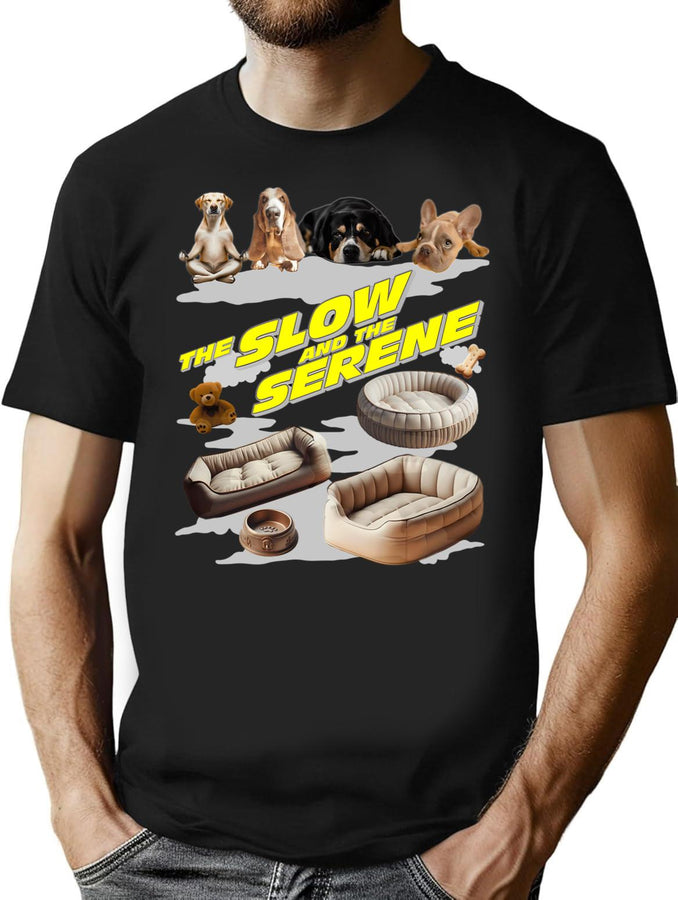 The Slow And The Serene Bootleg Graphic T-Shirt - Black