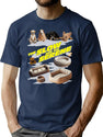The Slow And The Serene Bootleg Graphic T-Shirt - Navy