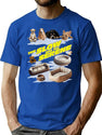 The Slow And The Serene Bootleg Graphic T-Shirt - Blue