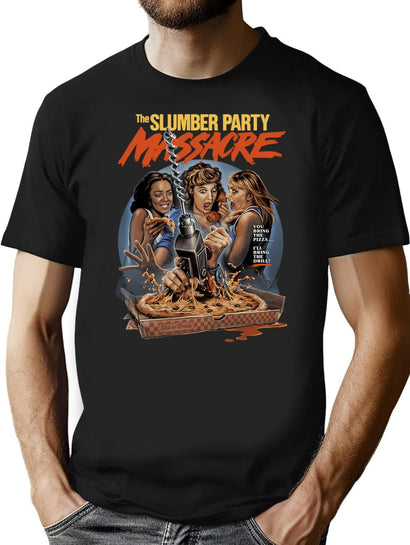 The Slumber Party Massacre T-Shirt for Men & Women, T-Shirts Graphic Tee - Black