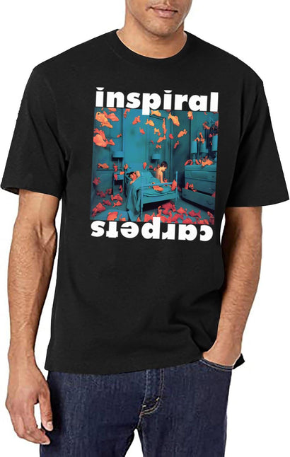 The Stone Carpets T-Shirt for Men & Women, T-Shirts Graphic Tee - Black
