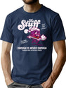 The Stuff T-Shirt for Men & Women, T-Shirts Graphic Tee - Navy