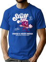 The Stuff T-Shirt for Men & Women, T-Shirts Graphic Tee - Blue