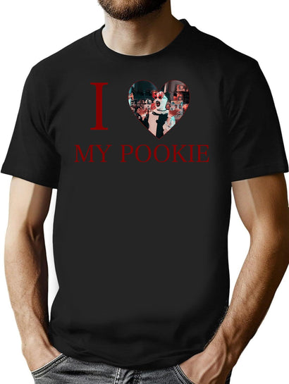 The Terrifier Art The Clown Pookie T-Shirt for Men & Women, T-Shirts Graphic Tee - Black
