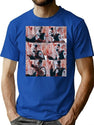 The Terrifier Art The Clown (2) T-Shirt for Men & Women, T-Shirts Graphic Tee - Blue