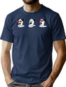 The Terrifier Art The Clown T-Shirt for Men & Women, T-Shirts Graphic Tee - Navy