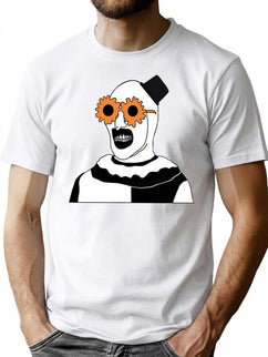 The Terrifier Sunglasses T-Shirt for Men & Women, T-Shirts Graphic Tee - Black
