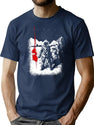 The Thing Flare T-Shirt for Men & Women, T-Shirts Graphic Tee - Navy