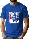 The Thing Flare T-Shirt for Men & Women, T-Shirts Graphic Tee - Blue