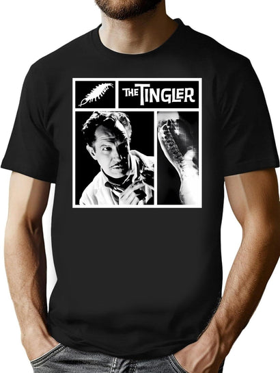 The Tingler T-Shirt for Men & Women, T-Shirts Graphic Tee - Black